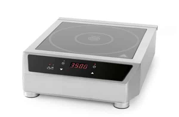 Hendi induction cooker Induktionskocher Digital Silber 3500W 230V NEU – Bild 2