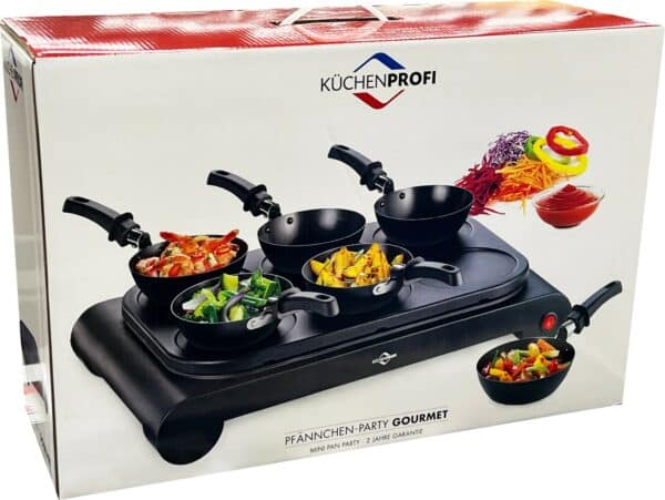 Küchenprofi Raclette Pfännchen-Party GOURMET NEU – Bild 2