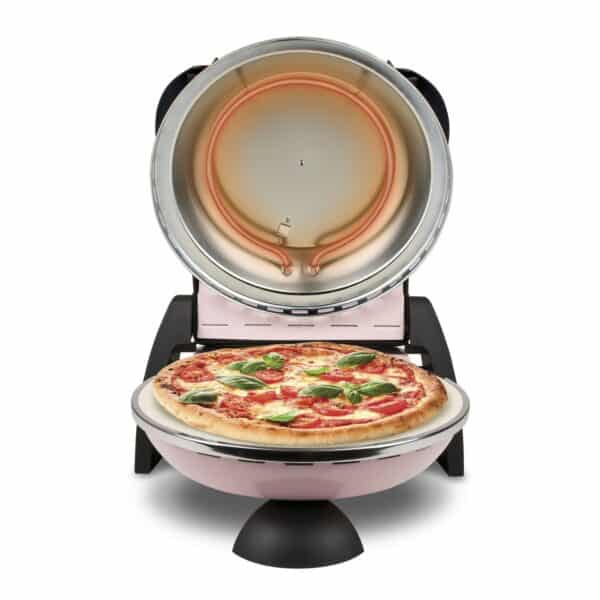 G3-Ferrari Pizzamaker Pizzaofen Express 400°C 1200W ICE Rosa Pink NEU – Bild 3