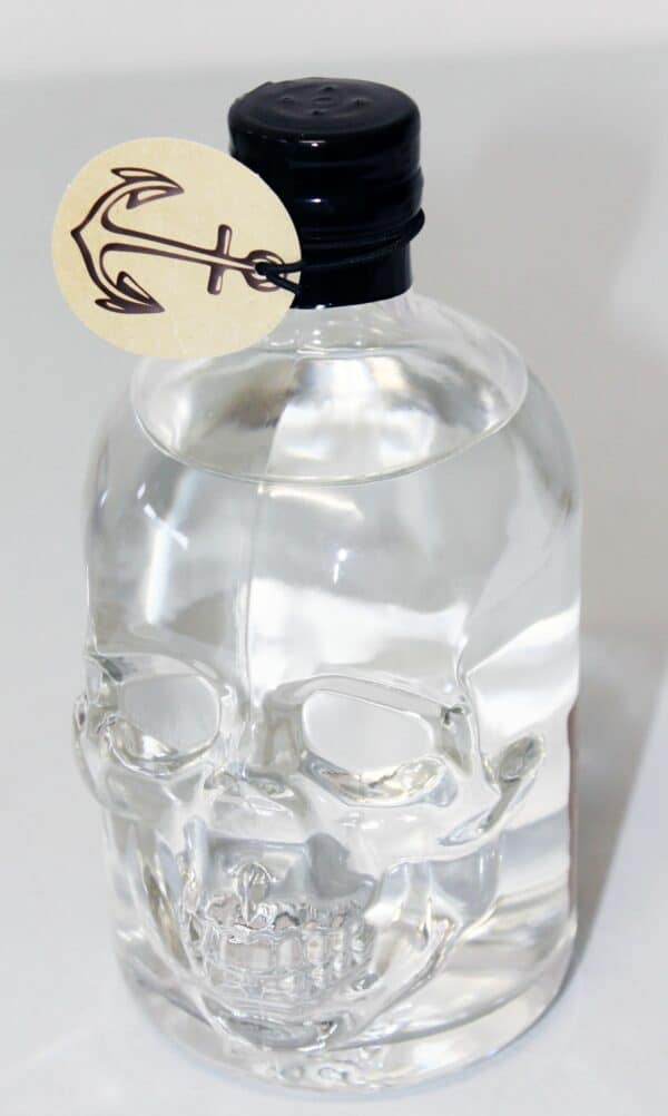 (1L/42,80€) Wodka Totenkopf-Flasche SeaWolf Captains Spirit 37,5% Vol. 0,5 Liter – Bild 2