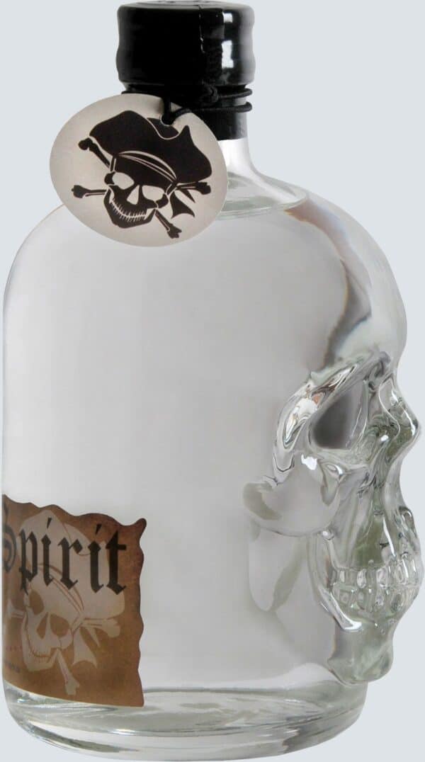 (1L/42,80€) Wodka Totenkopf-Flasche SeaWolf Captains Spirit 37,5% Vol. 0,5 Liter – Bild 3
