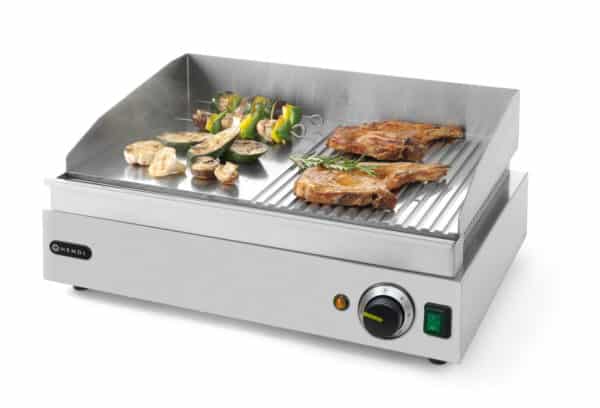 Hendi Grill-Platte Griddleplatte Griddle-Tischgerät Tischgrill Bräter 230V NEU – Bild 5