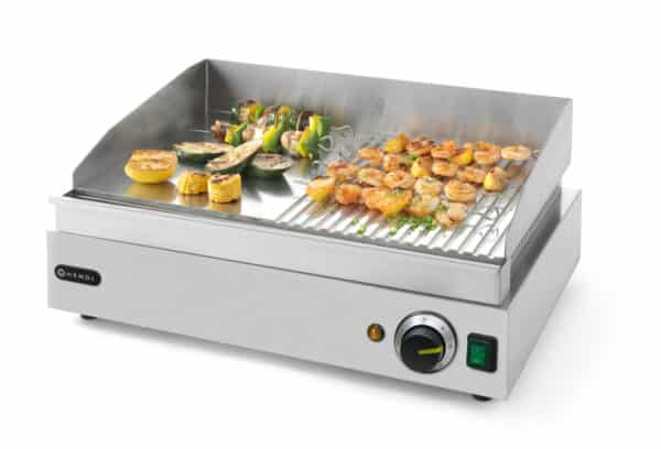 Hendi Grill-Platte Griddleplatte Griddle-Tischgerät Tischgrill Bräter 230V NEU – Bild 4