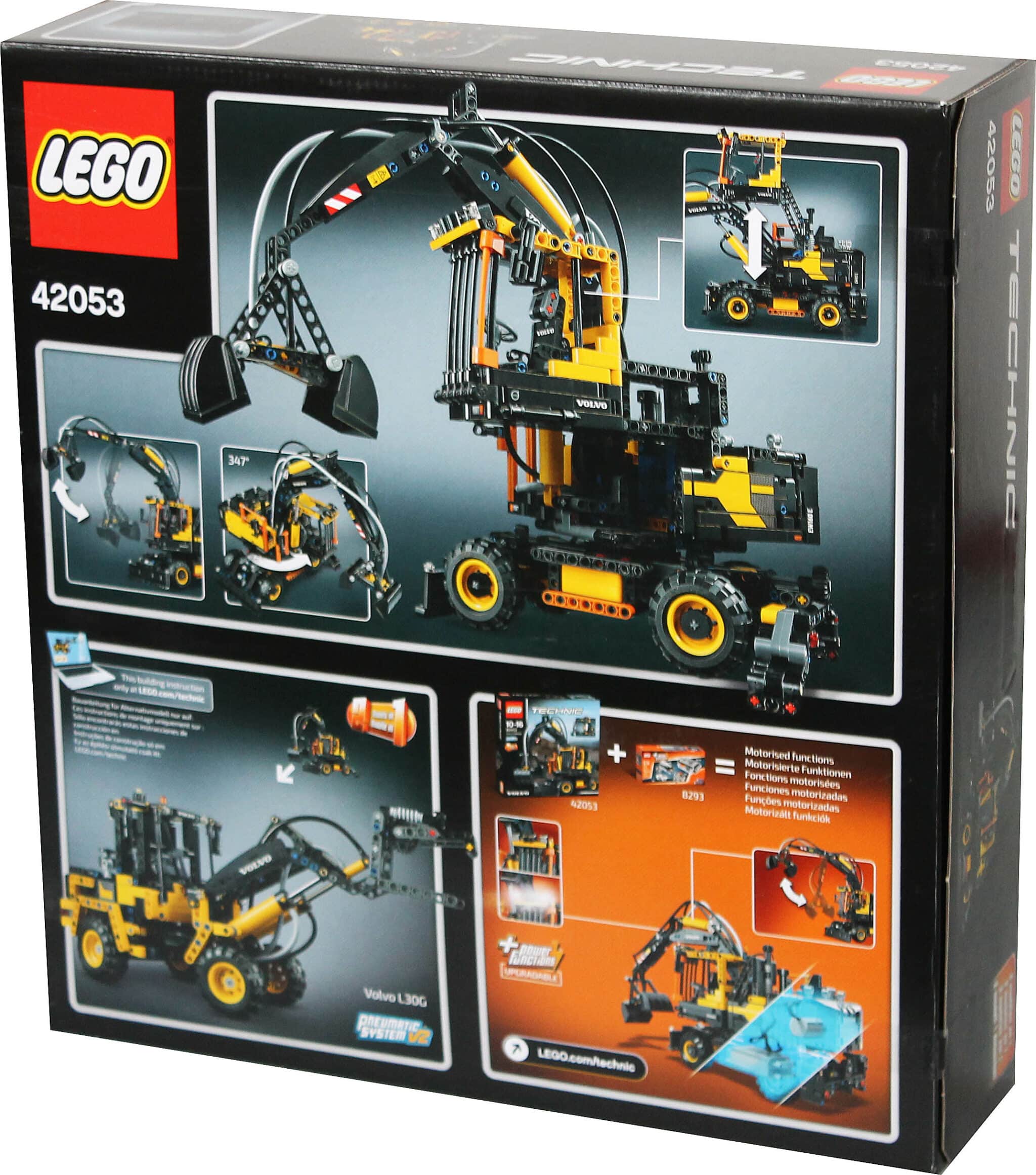 2in1 Lego Technic 42053 Volvo EW160E oder L30G Bagger Kran NEU gastrogrande.de