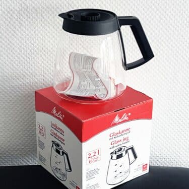 Melitta Glas-Kanne Ersatz-Kaffee-Kanne aus Glas 2,2 Liter NEU