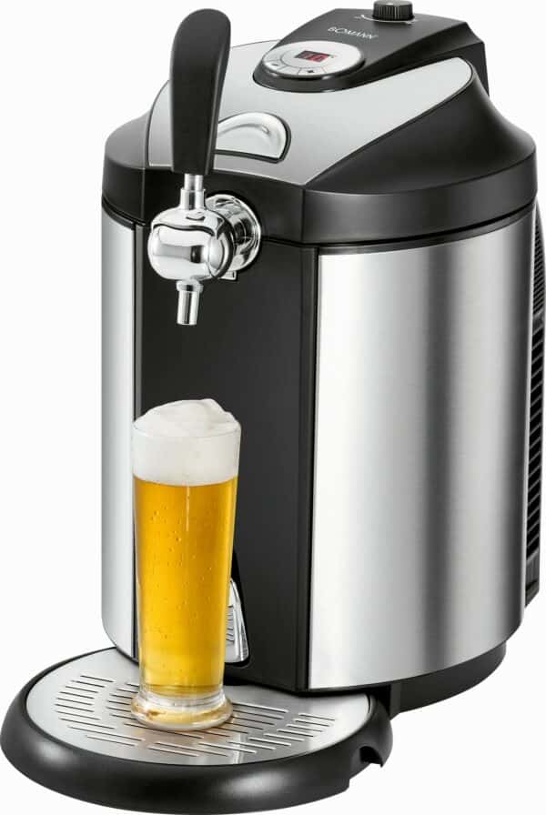 5 L Fass Bier-Zapfanlage für 5 Liter Bier-Fässer mit Kühlung inkl. CO2 Kapseln – Bild 2
