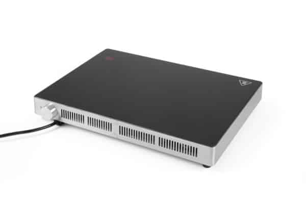Hendi Induktion Warmhalteplatte Kochfeld aus Glaskeramik und Edelstahl 1000W NEU – Bild 3