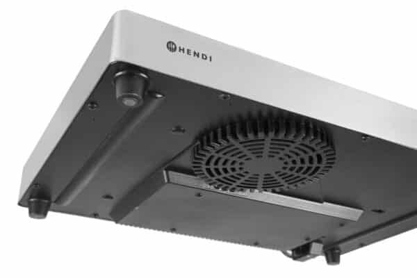 Hendi Induktion Warmhalteplatte Kochfeld aus Glaskeramik und Edelstahl 1000W NEU – Bild 5