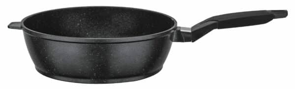 GSW Induktion Bratpfanne Schmorpfanne Ø 28 x 8,9 cm Gastro Titanium Granit NEU