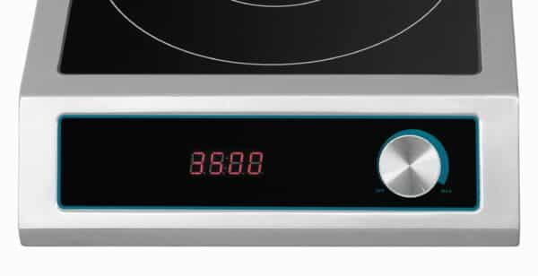 Bartscher Induktionskocher Kochplatte Induktion 3500W Manuell Silber Chefidee – Bild 3