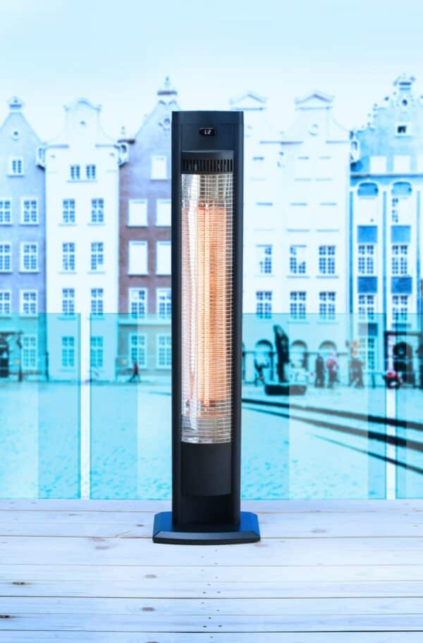 Hendi Infrarot-Heizgerät Stand-Heizstrahler Terrassenheizer Tornado 2000W NEU – Bild 2