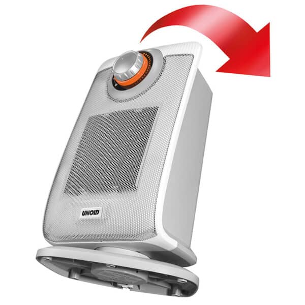 Unold Keramik Bad-Heizlüfter für das Badzimmer 1200-2000 Watt Weiss NEU – Bild 2