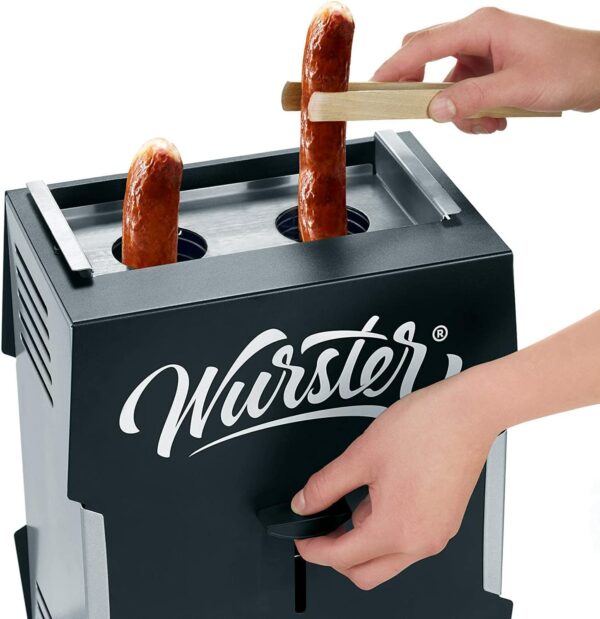 Severin Wurster Bratwurst Grill Wurst Würstchen Würste Hot Dog Maker Edelstahl