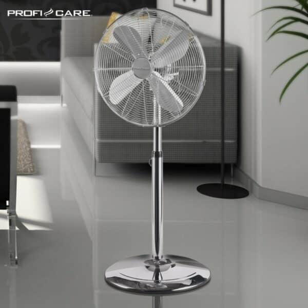 Proficare Metal Standventilator Tisch-Ventilator Retro-Design ca. Ø 40 cm NEU – Bild 7