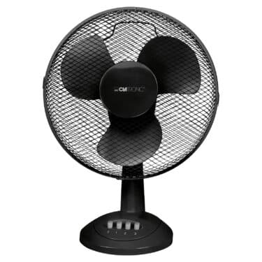 Stand-Ventilator Tisch-Ventilator Ø 30 cm 40 W Schwarz NEU
