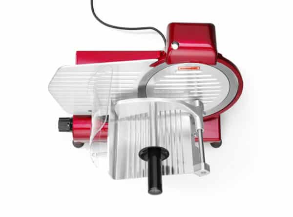 Hendi Allesschneider Aufschnittmaschine Wurst Fleisch Käse Ø 250 mm Rot NEU – Bild 4
