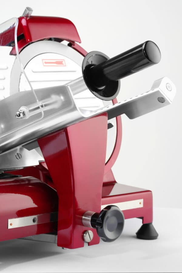 Hendi Allesschneider Aufschnittmaschine Wurst Fleisch Käse Ø 250 mm Rot NEU – Bild 6