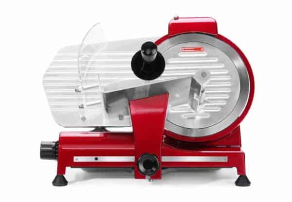 Hendi Allesschneider Aufschnittmaschine Wurst Fleisch Käse Ø 250 mm Rot NEU – Bild 2