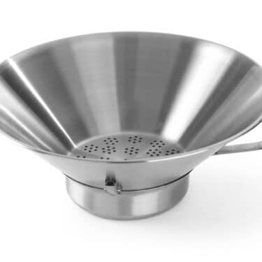 Hendi Frittierseiher Seiher Pommes Sieb Abtropfschale aus Edelstahl Ø 41 cm NEU