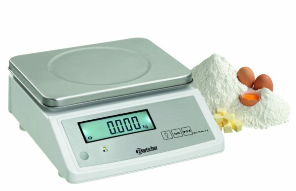 Bartscher Digital Küchenwaage Paket-Waage Industrie-Waage bis 15 kg Silber – Bild 8
