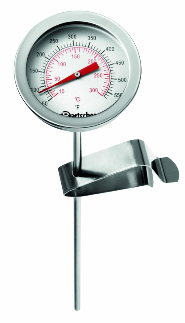 Bartscher Thermometer aus Edelstahl Silber NEU