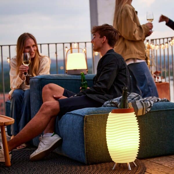 Synergy LED-Lampe Getränkekühler Weinkühler Dimmbar Bluetooth Sound-System 35 – Bild 3