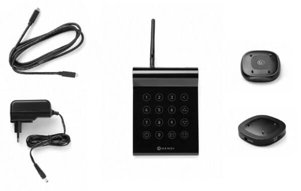 Hendi Pager-System Set mit 10 Pager LED Digital Reichweite 500m Schwarz NEU – Bild 5