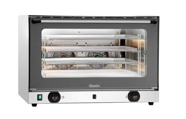 Bartscher Heißluftofen Bäckerofen mit Umluft und Beschwadung 400V 6,4kW NEU – Bild 3