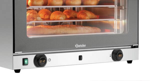 Bartscher Heißluftofen Bäckerofen mit Umluft und Beschwadung 400V 6,4kW NEU – Bild 8