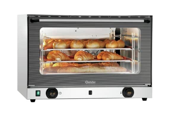 Bartscher Heißluftofen Bäckerofen mit Umluft und Beschwadung 400V 6,4kW NEU