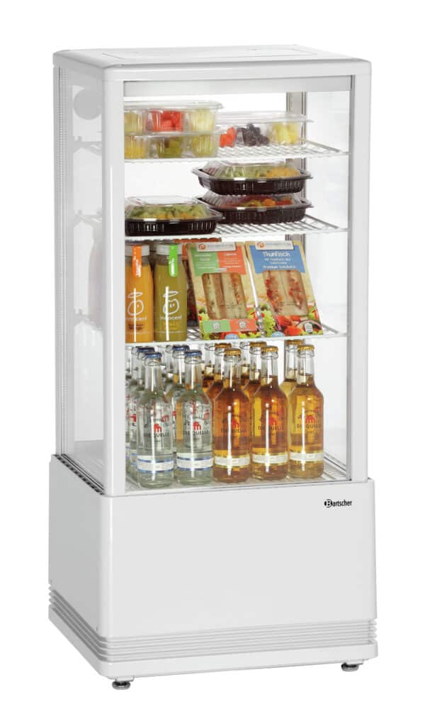 Bartscher Mini-Kühlvitrine 78L-WE/L – Bild 3