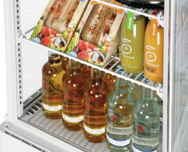 Bartscher Mini-Kühlvitrine 78L-WE/L – Bild 7