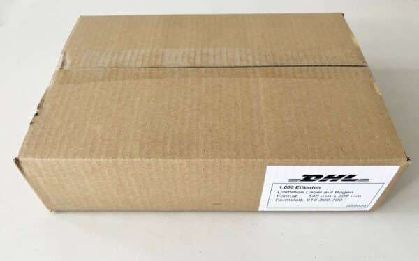 1000x DHL Versand-Etiketten Paket Aufkleber 146 x 208 mm 910-300-700 DIN A5 NEU – Bild 2