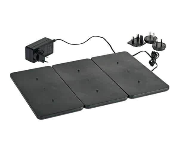 DUNI LED-Ladestation 26 x 39 cm Schwarz NEU