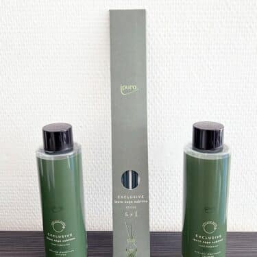 Ipuro Duftöl Raumduft Lufterfrischer Sage Sublime 2x 240 ml Flasche + 5 Sticks