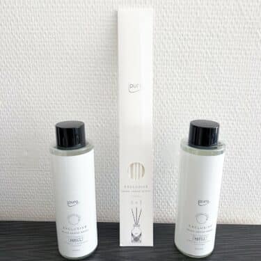 Ipuro Duftöl Raumduft Lufterfrischer Santal Blanc 2x 240 ml Flasche + 5 Sticks