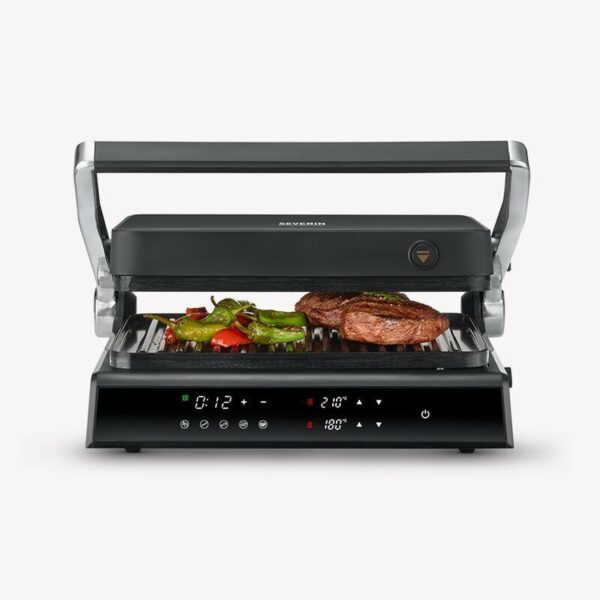 Severin Digital Kontakt-Grill SEVINI COMFORT KG 2399 Schwarz NEU