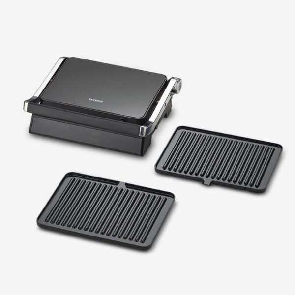 Severin Digital Kontakt-Grill SEVINI COMFORT KG 2399 Schwarz NEU – Bild 5