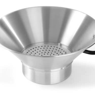 Hendi Frittierseiher Seiher Pommes Sieb Abtropfschale aus Alu Ø 40 cm NEU