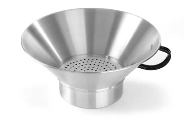 Hendi Frittierseiher Seiher Pommes Sieb Abtropfschale aus Alu Ø 40 cm NEU