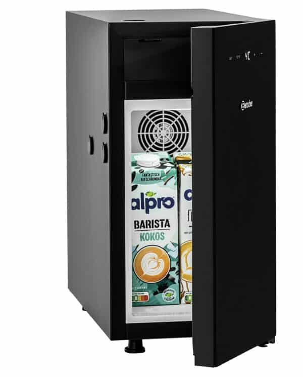 Bartscher Milch-Kühlschrank für Kaffeevollautomat 9 Liter Schwarz NEU