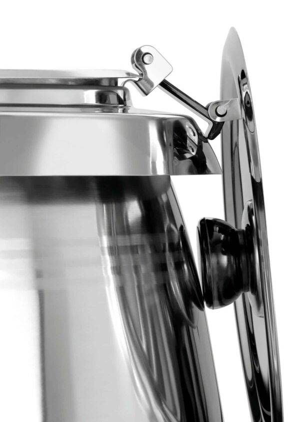 Bartscher Suppentopf aus Edelstahl DeLuxe 9 Liter Silber NEU – Bild 2
