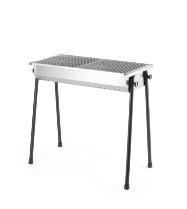Hendi Holzkohle-Grill Tisch-Grill Stand-Grill Inkl. 2 Roste aus Edelstahl NEU – Bild 3