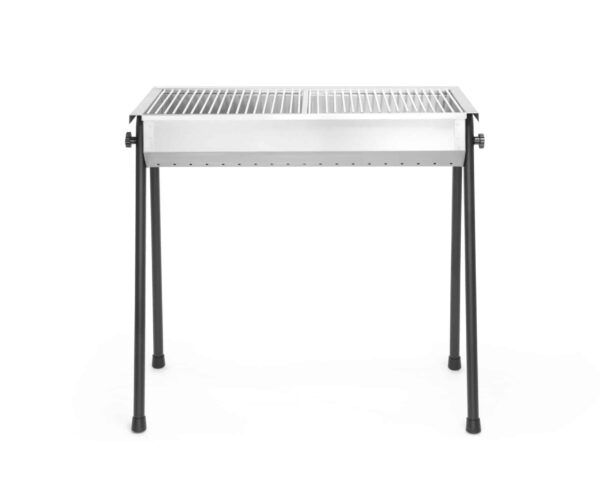Hendi Holzkohle-Grill Tisch-Grill Stand-Grill Inkl. 2 Roste aus Edelstahl NEU – Bild 4