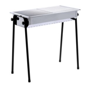Hendi Holzkohle-Grill Tisch-Grill Stand-Grill Inkl. 2 Roste aus Edelstahl NEU