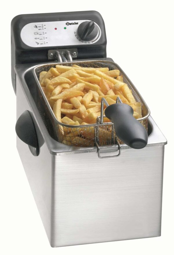 Bartscher Fritteuse Elektro Friteuse Tischgerät 3 Liter 230V 2000W NEU – Bild 3