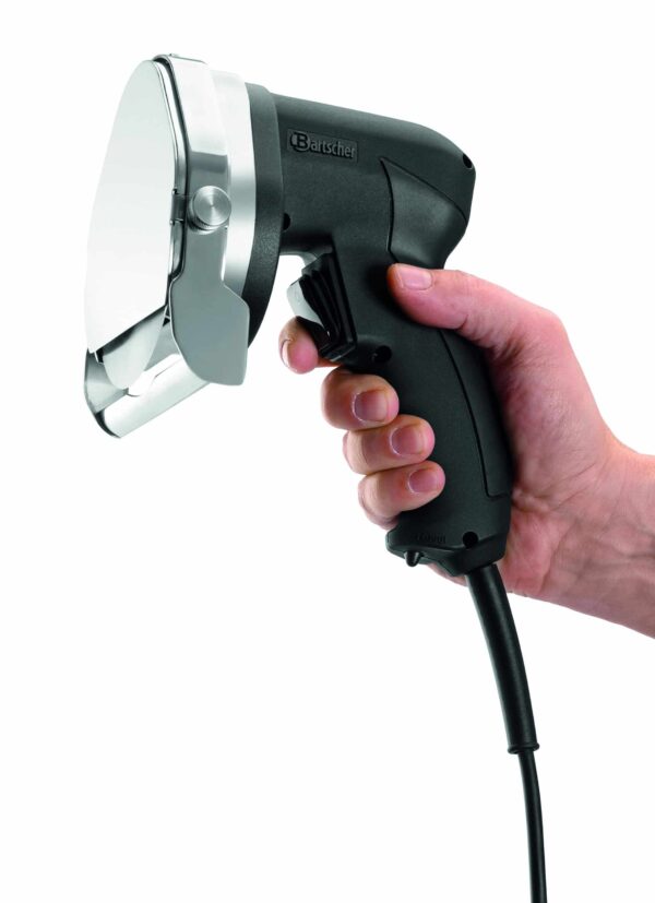 Bartscher Elektro-Döner-Messer Kebab-Messer aus Edelstahl Schwarz NEU – Bild 4