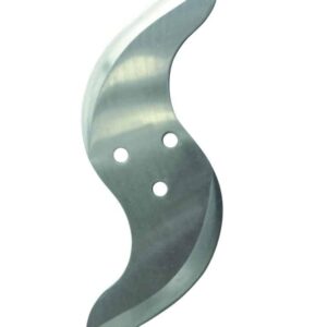 Bartscher Edelstahl Esatz-Doppel-Sichelmesser für Currywurstschneider Silber NEU