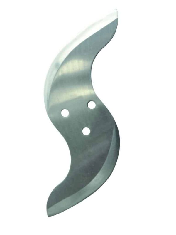 Bartscher Edelstahl Esatz-Doppel-Sichelmesser für Currywurstschneider Silber NEU