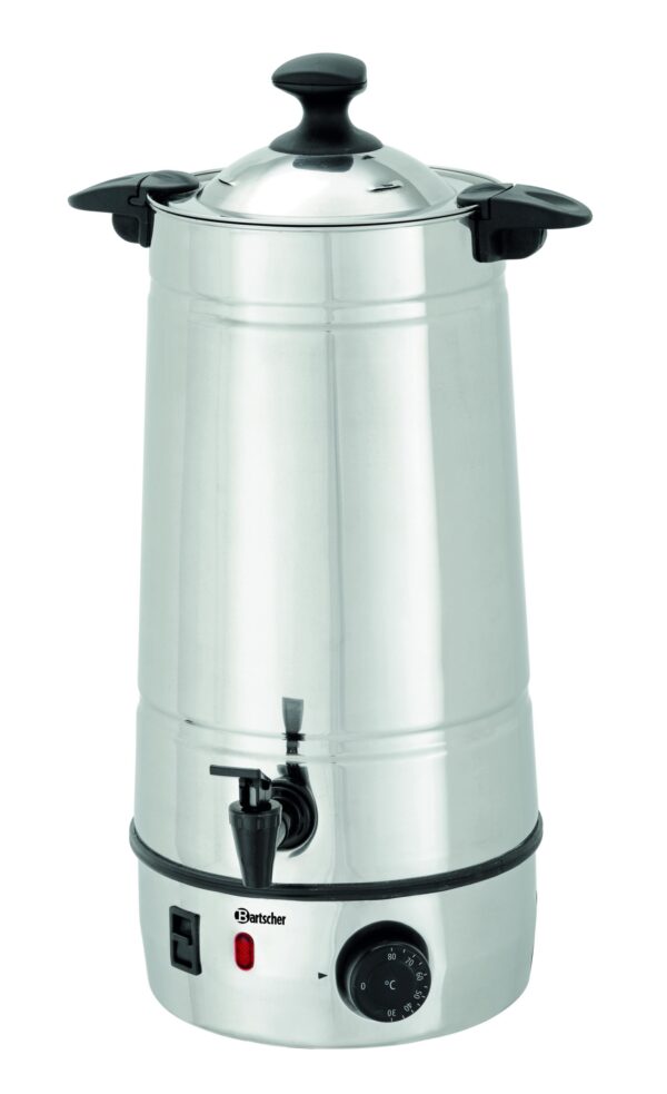 Bartscher Heisswasserspender Glühweintopf aus Edelstahl 7 Liter 30-80°C B-Ware – Bild 5